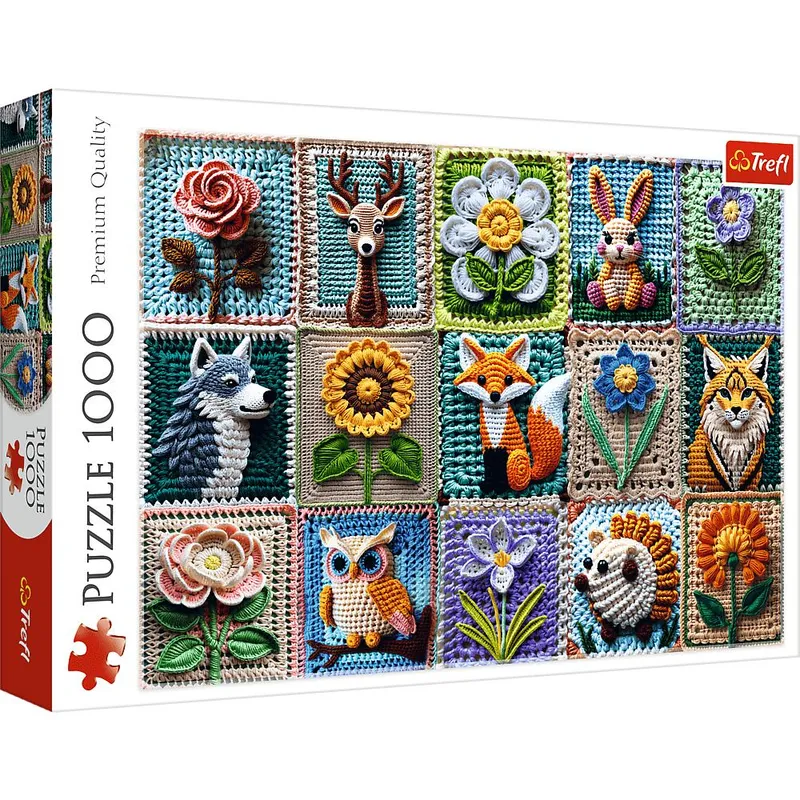Puzzle 1000 Szydełkowanie moja pasja Trefl