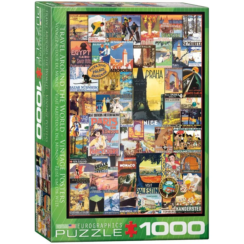 Puzzle 1000 Travel Around the World