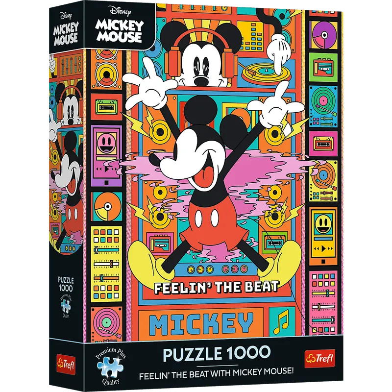 Puzzle 1000 Trefl Premium Plus Czuj Rytm z Mikim