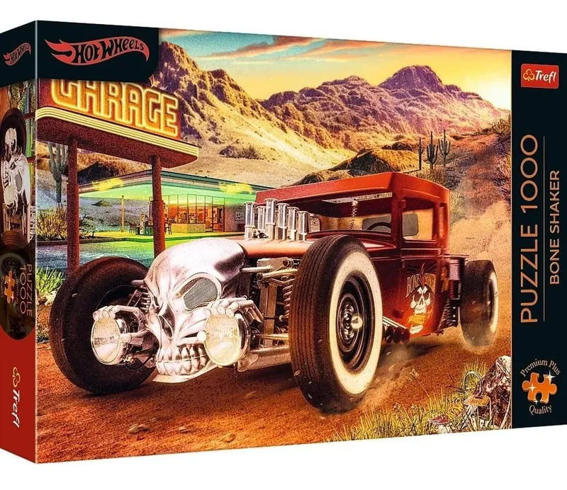 Puzzle 1000 Trefl Premium Plus Hot Wheels Bone Shaker