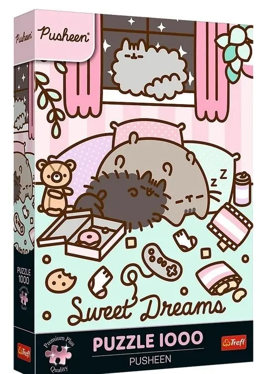 Puzzle 1000 Premium Plus Pusheen - Trefl