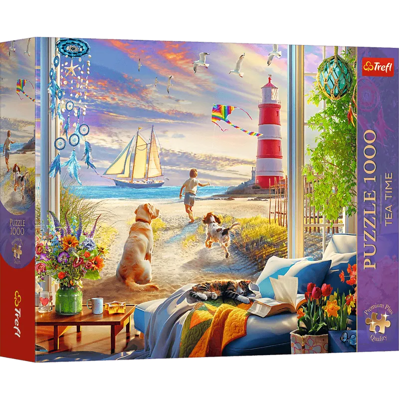 Puzzle 1000 Trefl Premium Plus Tea Time Letnia Bryza