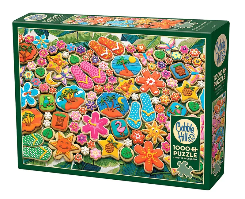 Puzzle 1000 Tropikalne ciasteczka Cobble Hill