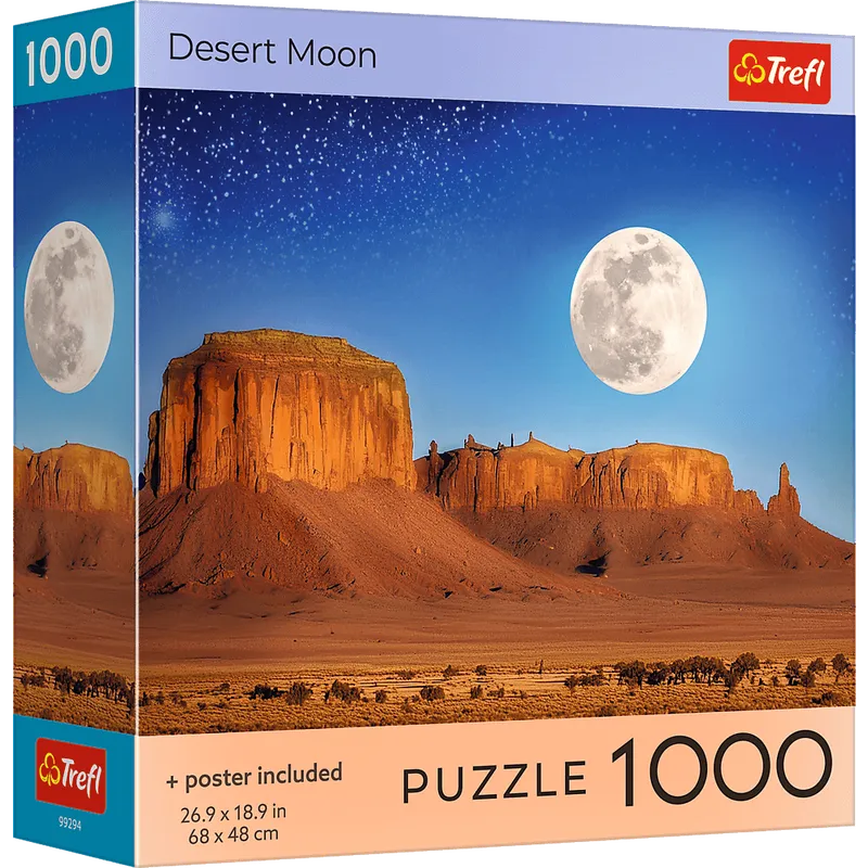 Puzzle 1000 USA Collection: Desert Moon Trefl