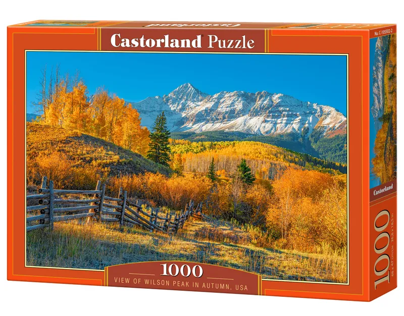 Puzzle 1000 elementów Wilson Peak jesienią, USA Castorland