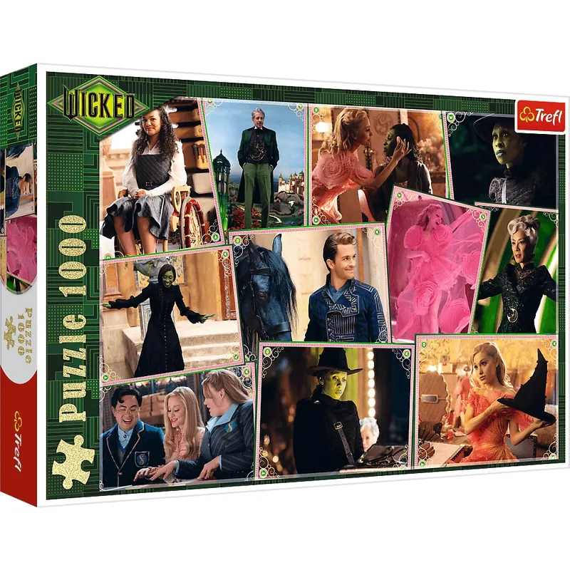 Puzzle 1000 elementów Wicked Kadry Filmowe Trefl