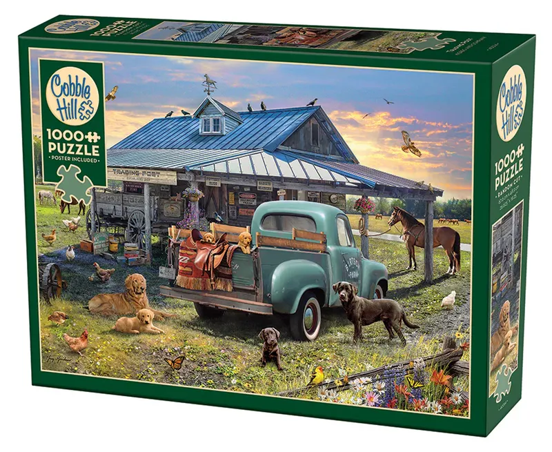 Puzzle 1000 Wiejski sklepik - Cobble Hill