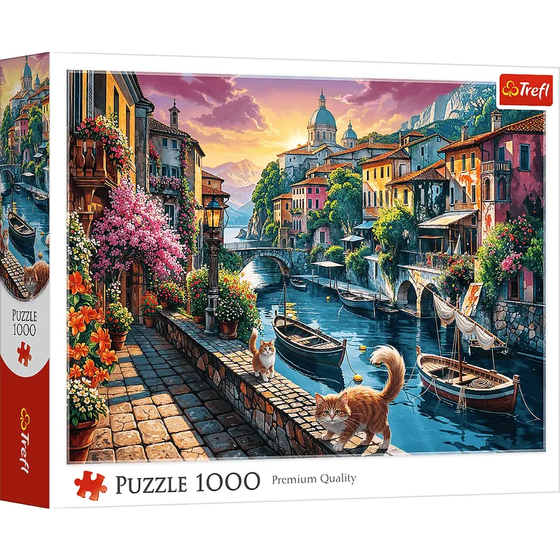 Puzzle 1000 elementów Włoskie Wakacje Trefl