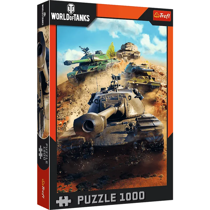 Puzzle 1000 World of Tanks Czołgi w boju Trefl