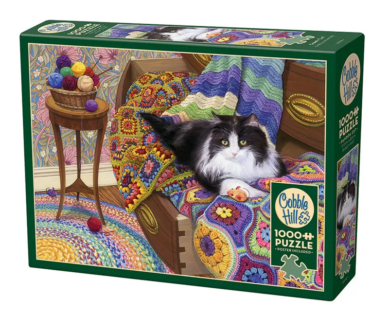 Puzzle 1000 Wygodna miejscówka - Cobble Hill