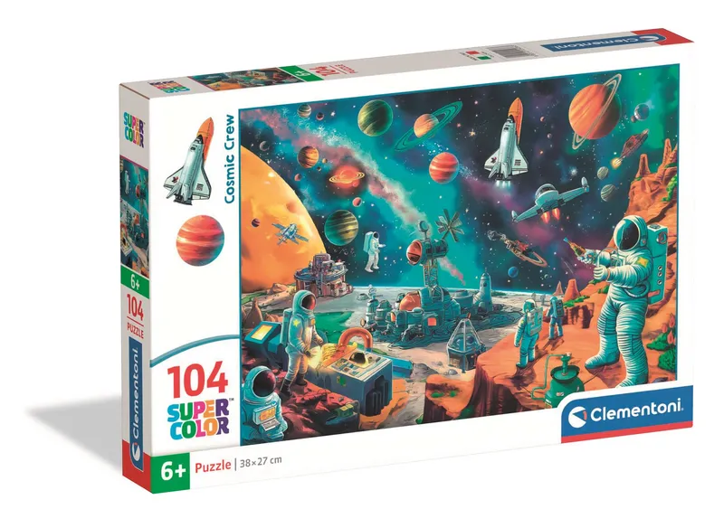 Puzzle 104 Super Kolor Cosmic Crew 25036