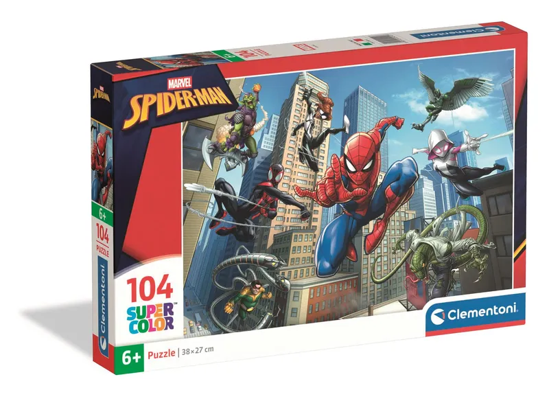 Puzzle 104 Super kolor Spider-Man