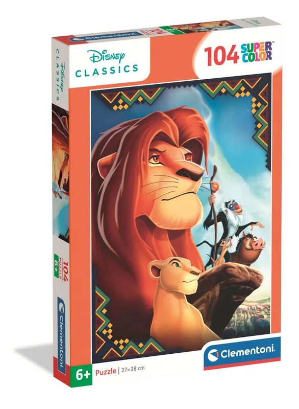Puzzle 104 Super kolor The Lion King
