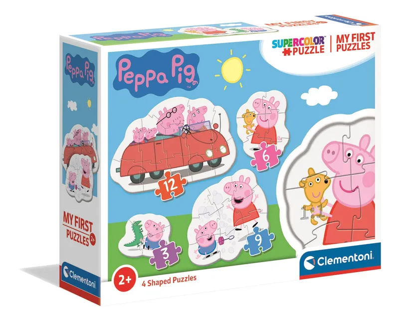 Puzzle 12 układanka Świnka Peppa