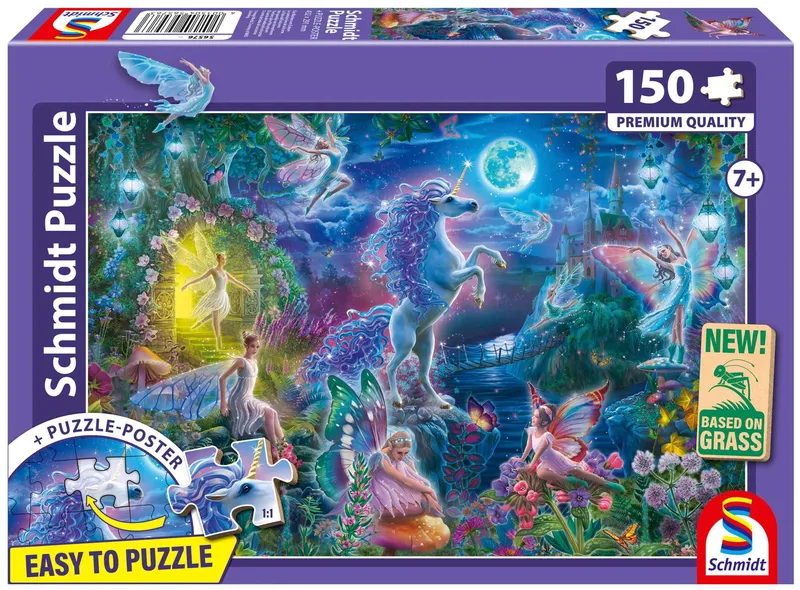 Puzzle 150 PQ Bajka o Jednorożcu