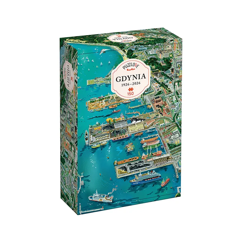 Puzzle 150 Puzzlove Gdynia CzuCzu