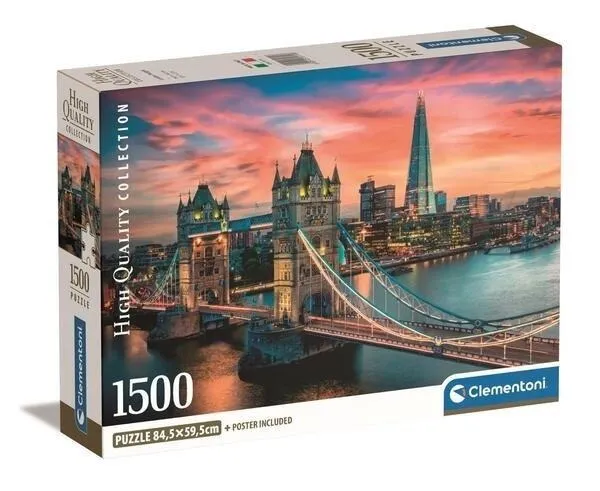 Puzzle 1500 Compact London Twilight