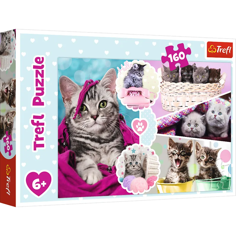 Puzzle 160 Urocze Kotki Trefl