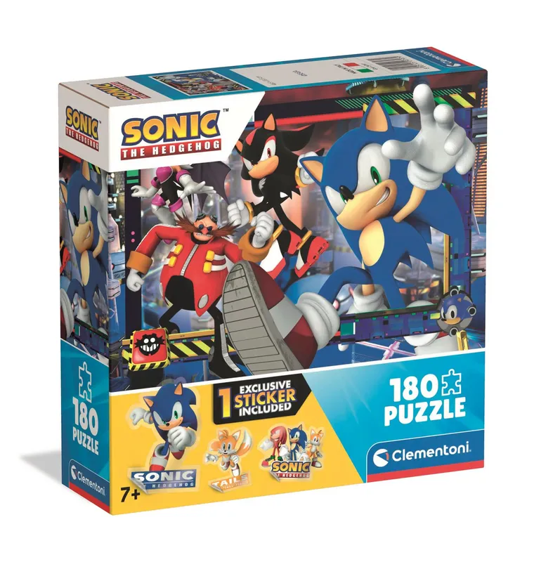 Puzzle 180 Super Kolor Sonic Clementoni