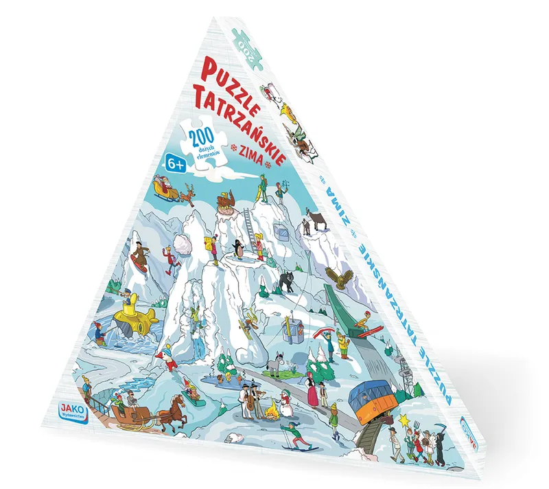 Puzzle 200 Tatrzańskie zima