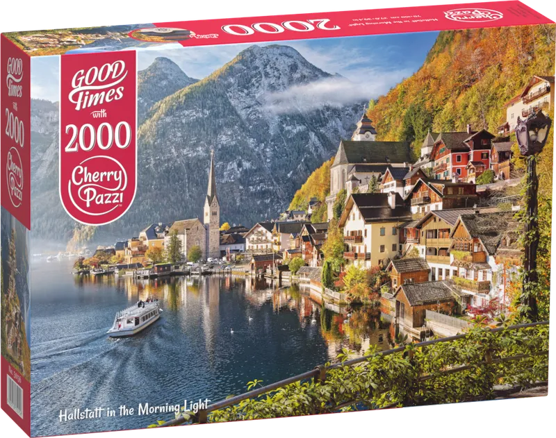 Puzzle 2000 elementów CherryPazzi Hallstatt in the Morning Light
