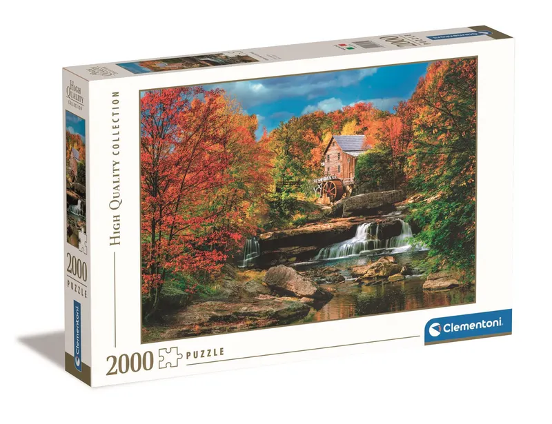 Puzzle 2000 elementów Glade Creek Grist Mill HQ Clementoni