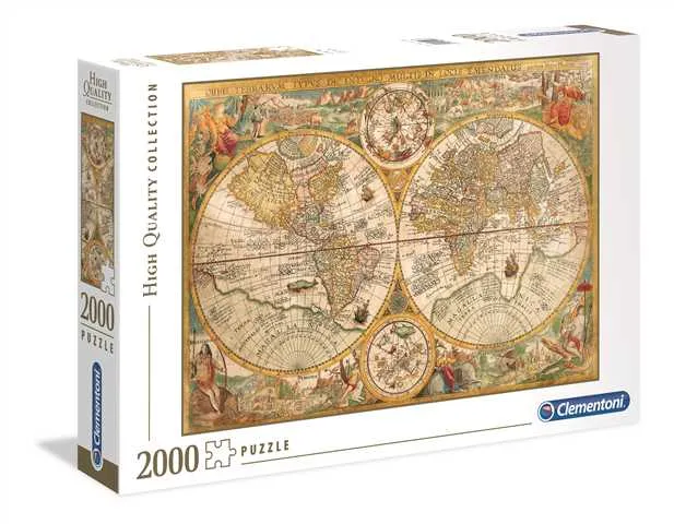 Puzzle 2000 HQ Starożytna mapa