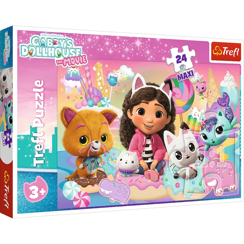 Puzzle 24 Maxi Koci Świat Gabby Trefl