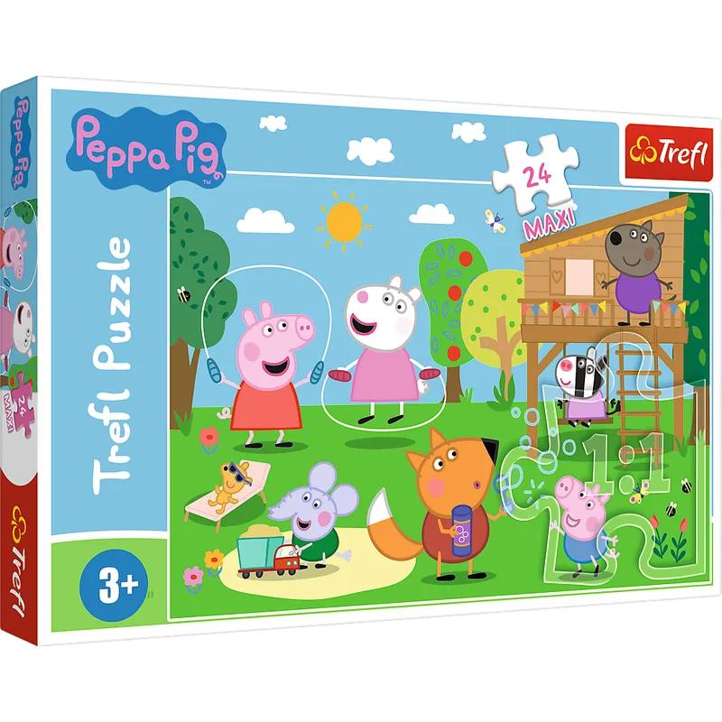 Puzzle 24 maxi Zabawy na polanie