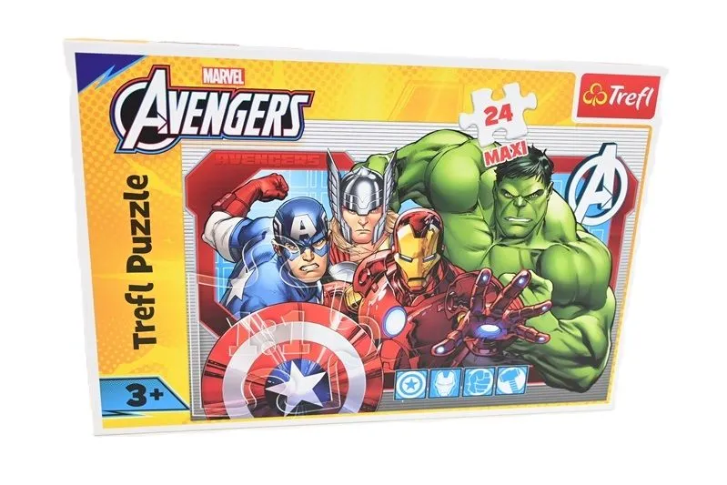 Puzzle 24 Maxi Zawsze Sprawiedliwi Avengers Trefl