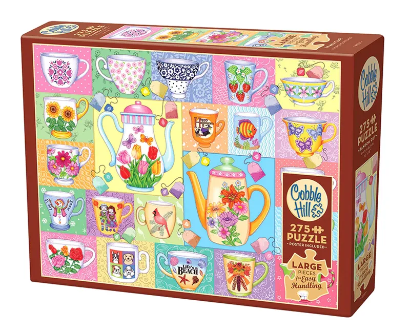 Puzzle 275 XL elementów Kubek czy Filiżanka