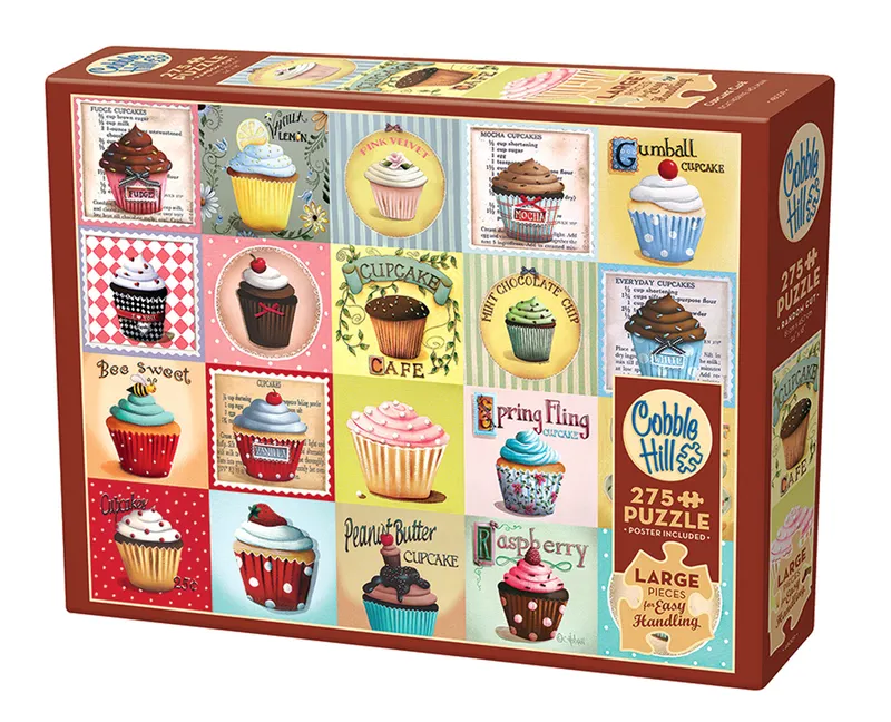 Puzzle 275 XL elementów Pyszne Babeczki