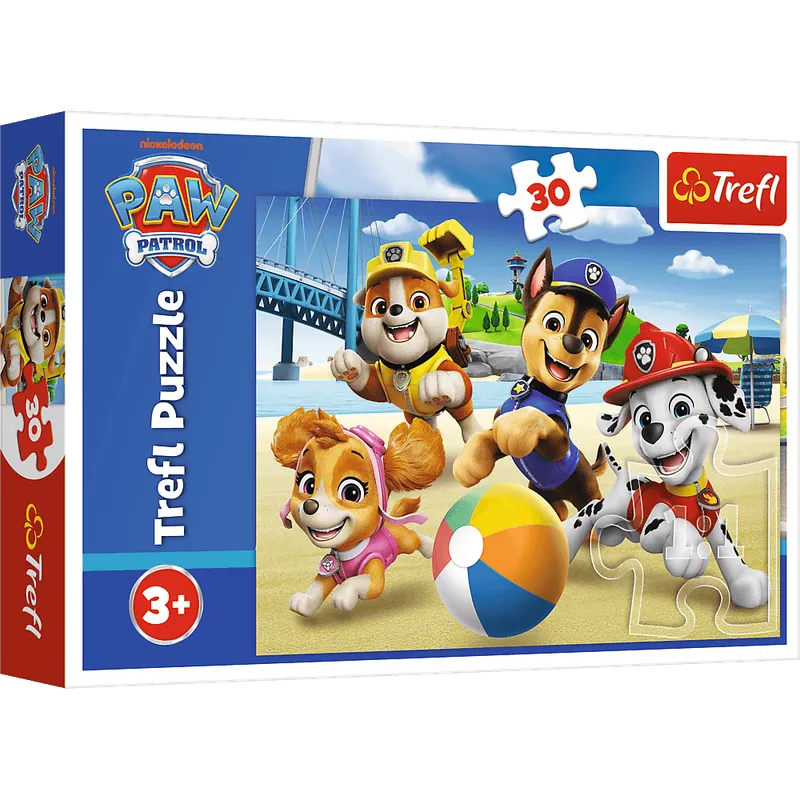 Puzzle 30 Cztery łapy Paw Patrol