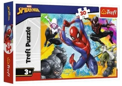 Puzzle 30 Kolory Spider-Mana Marvel Trefl