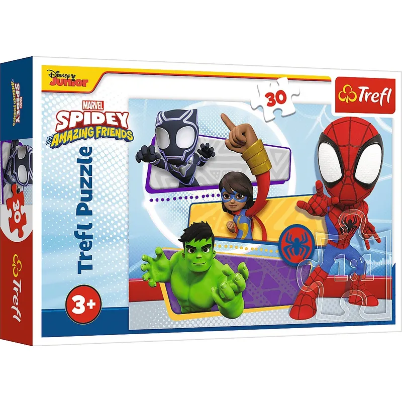 Puzzle 30 Odważny Spider-Man Trefl