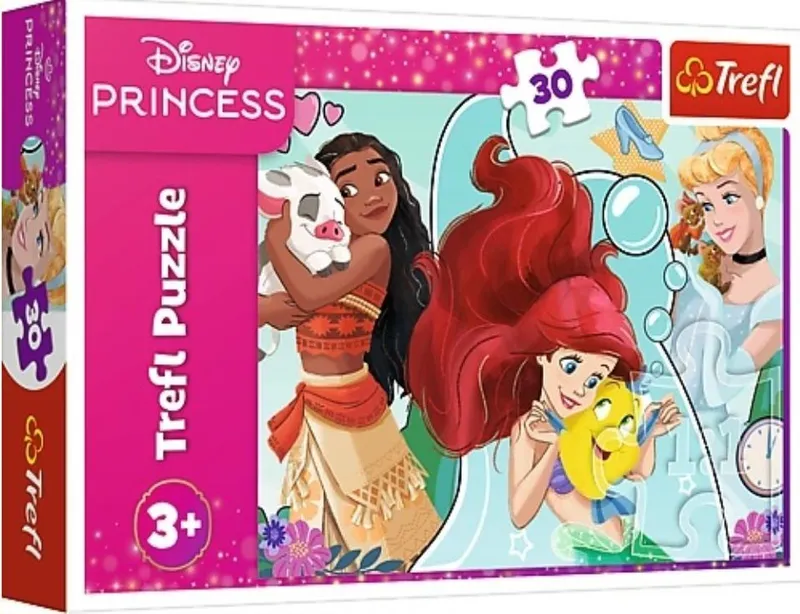 Puzzle 30 Piękne i Odważne Disney Princess Trefl