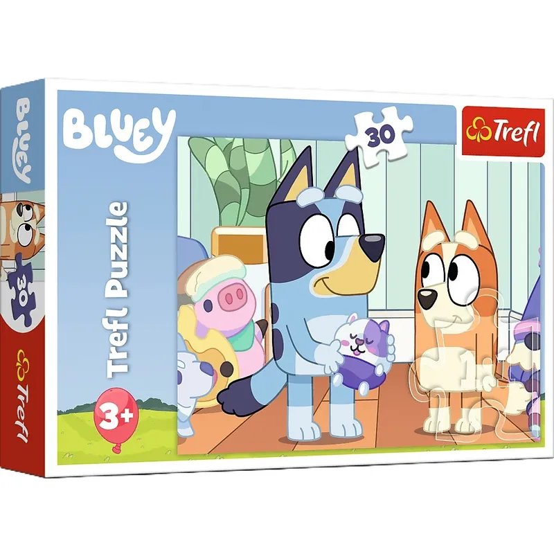 PUZZLE 30 Z Bluey zawsze jest wesoło
