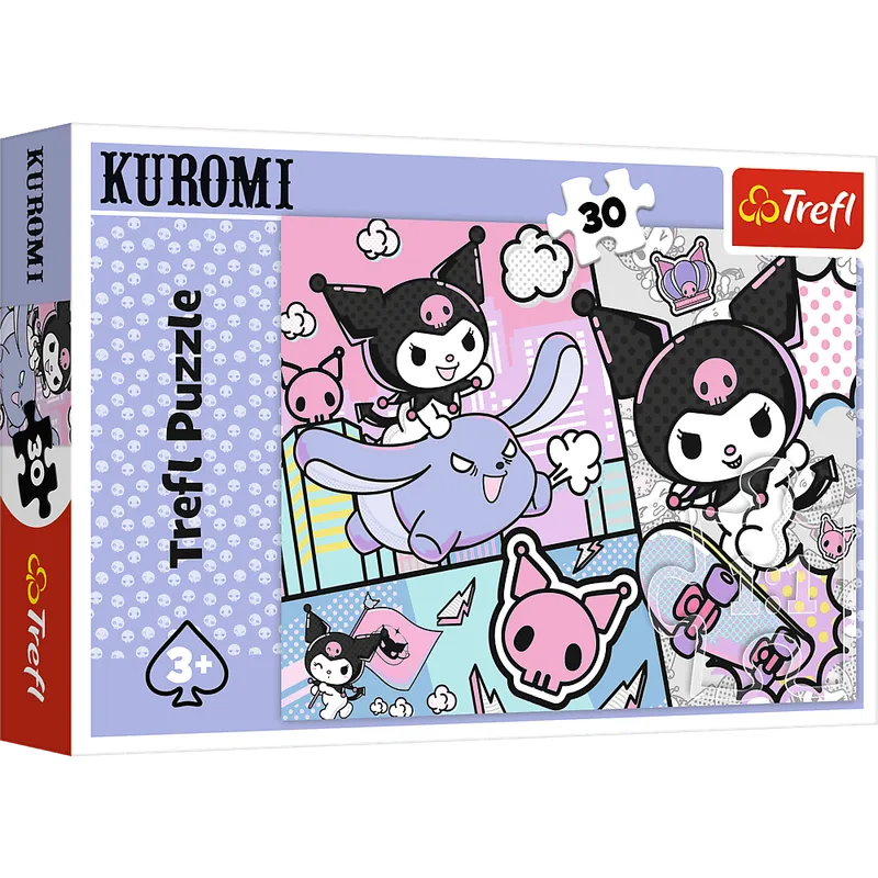 Puzzle 30 Zabawy z Kuromi Trefl