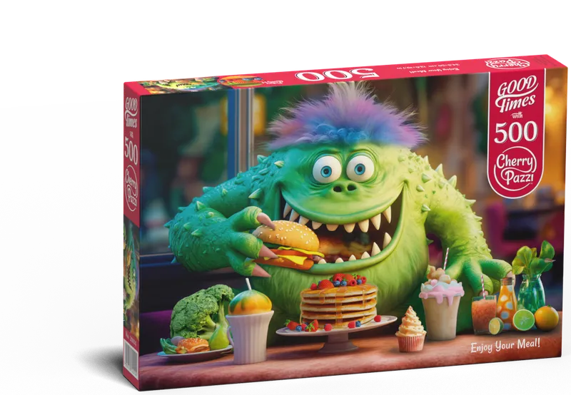 Puzzle 500 elementów Cherry Pazzi Enjoy Your Meal Smacznego