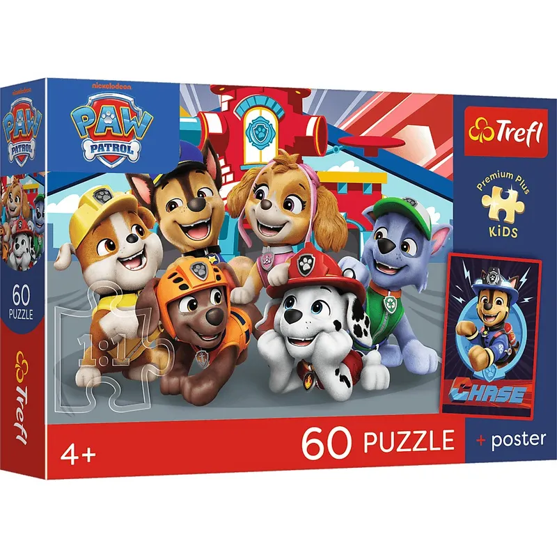 PUZZLE 60 PREMIUM PLUS KIDS Psie popołudnie Psi Patrol17432