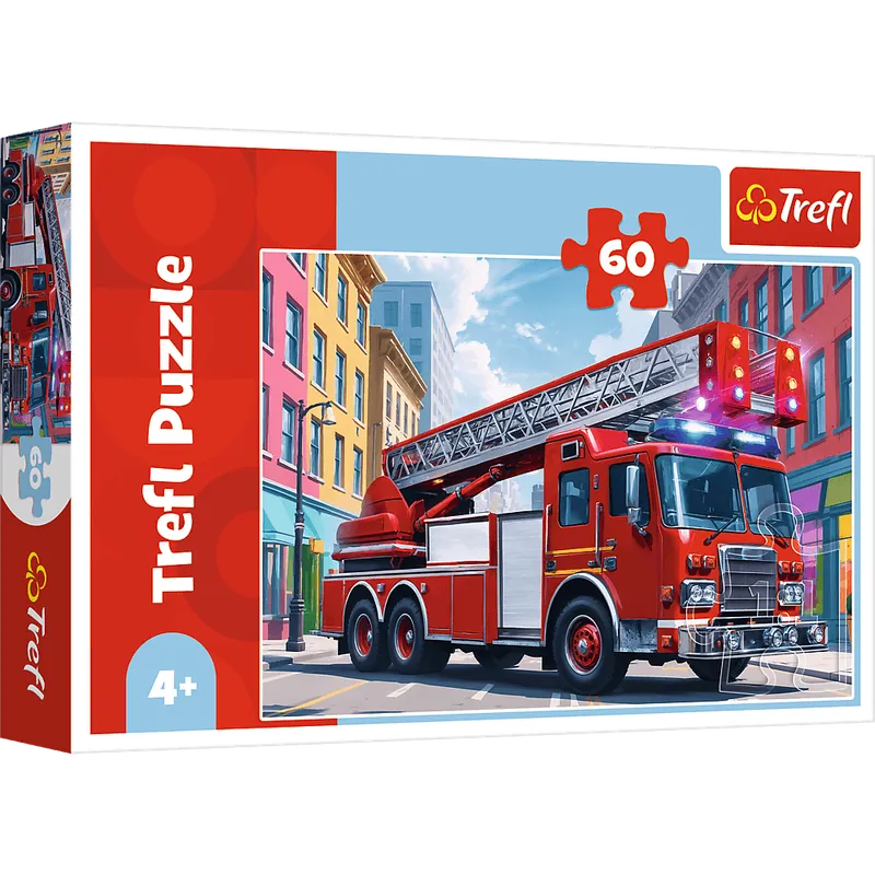 Puzzle 60 Wóz Strażacki, 17405