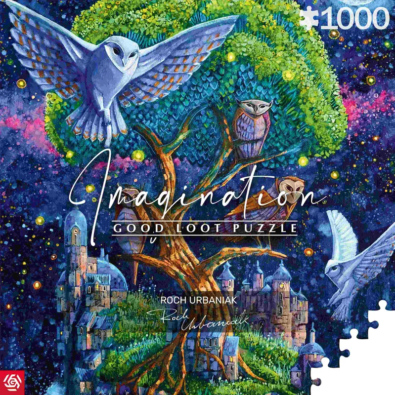 Puzzle 1000 Imagination Roch Urbaniak Wyspa Sów