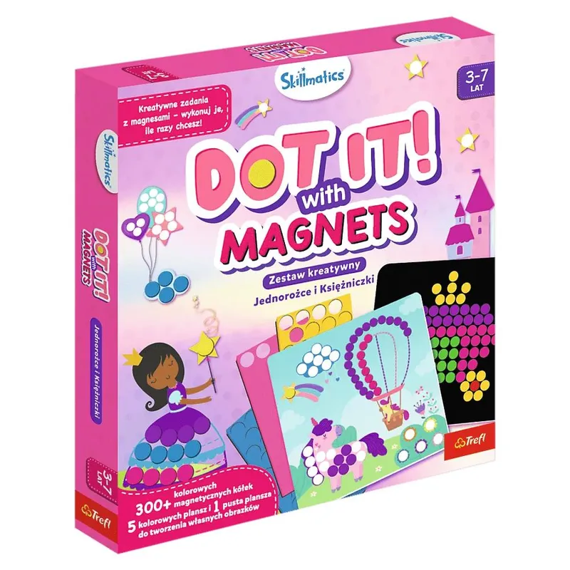 Skillmatics magnetyczny zestaw kreatywny Jednorożce i Księżniczki