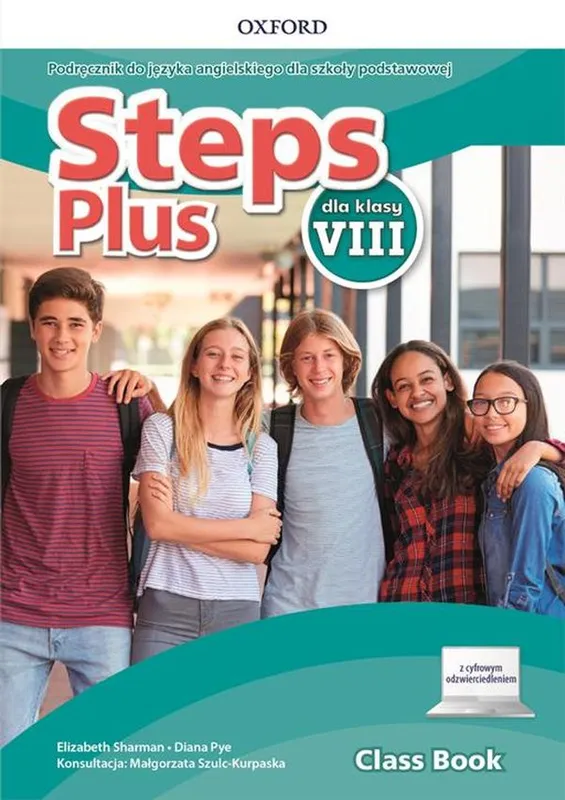 Steps Plus, podręcznik klasa 8 z nagraniami audio Oxford
