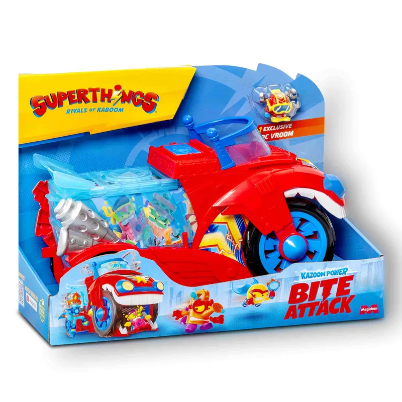 Super Things Kazoom Power pojazd Bite Attack