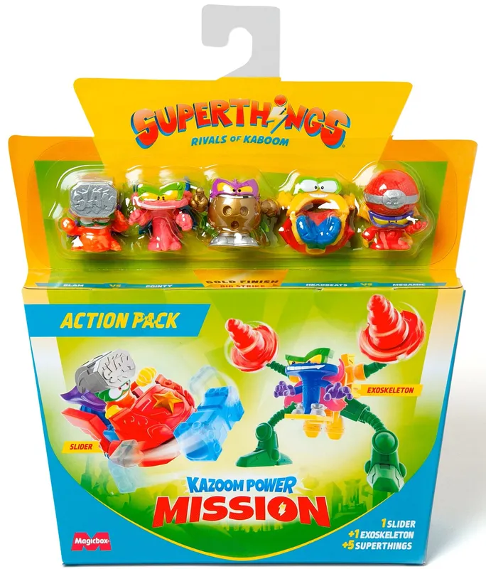 SuperThings Kazoom Power Mission, Action Pack