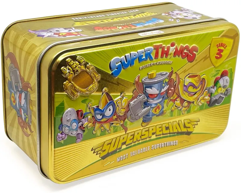 SuperThings Puszka SuperSpecials Seria 3, kolekcja figurek
