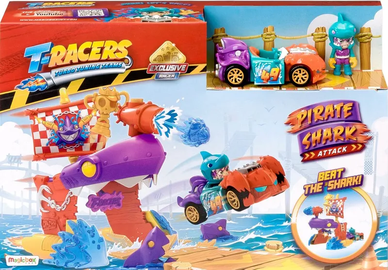 T-Racers Pirate Shark Magic Box Toys