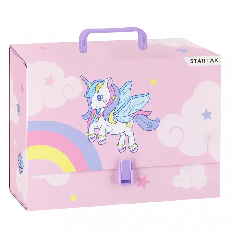 Teczka A4 z rączką Unicorn Starpak