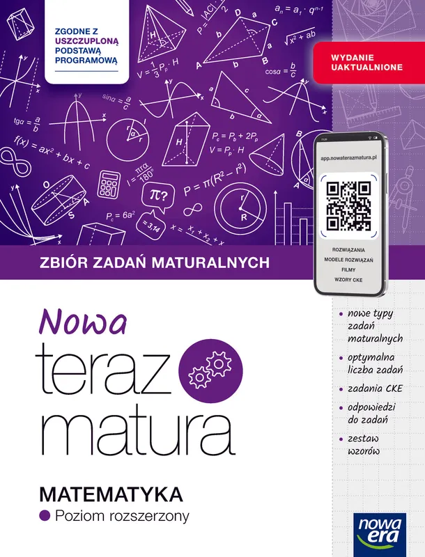 Teraz matura 2025/2026 Matematyka Zbiór zadań maturalnych zakres rozszerzony